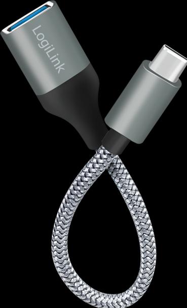 Produktbild LogiLink USB C – USB A (0.15 m, USB 3.2 Gen 1, 15 W)