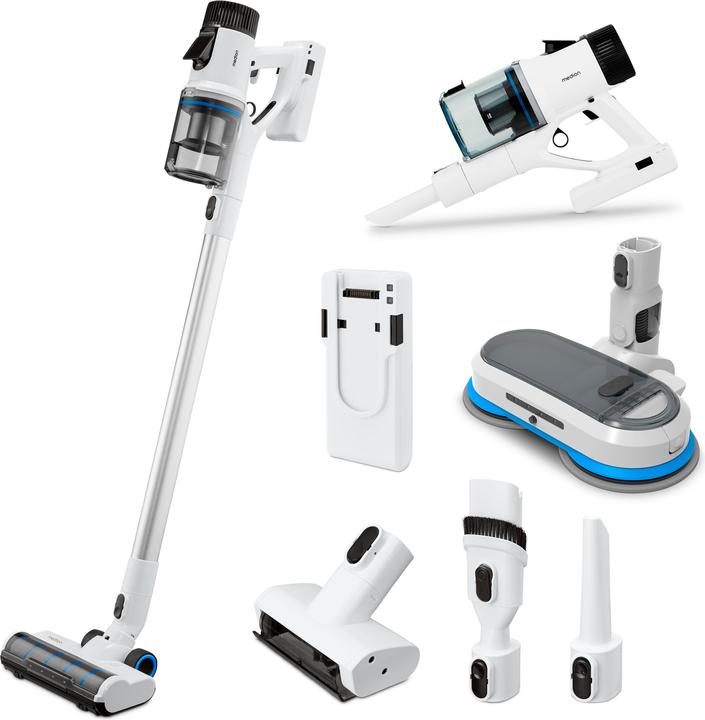 Actual product image Medion P400 W+ cordless stick hoover with mopping function