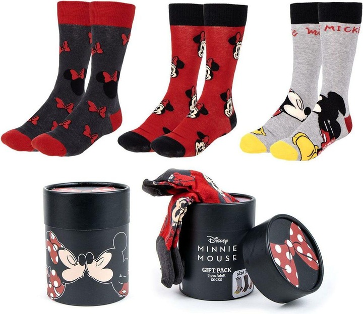Produktbild Minnie Mouse Socken 3 Paar (36-43) (3er Pack, 36 - 43)