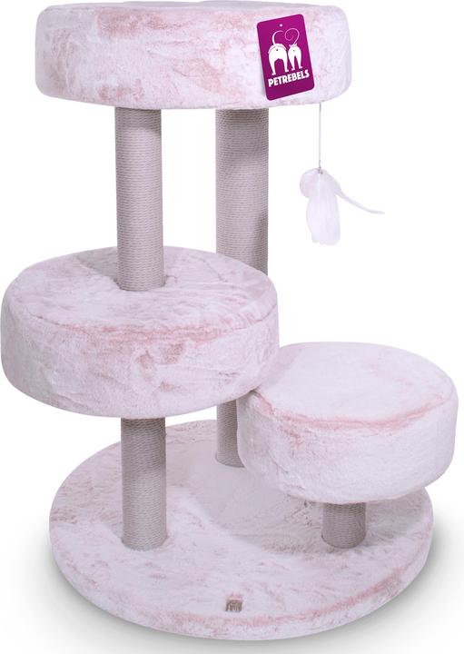 Produktbild Petrebels Katzenbaum Kings&Queens Kate 110 eispink (110 cm, Pink)