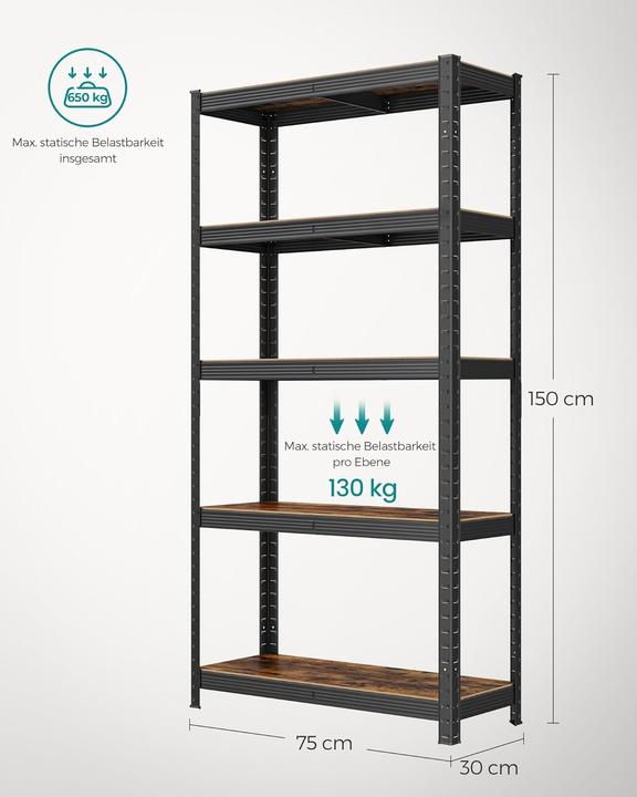 Actual product image Songmics Storage (150 x 75 x 30 cm)