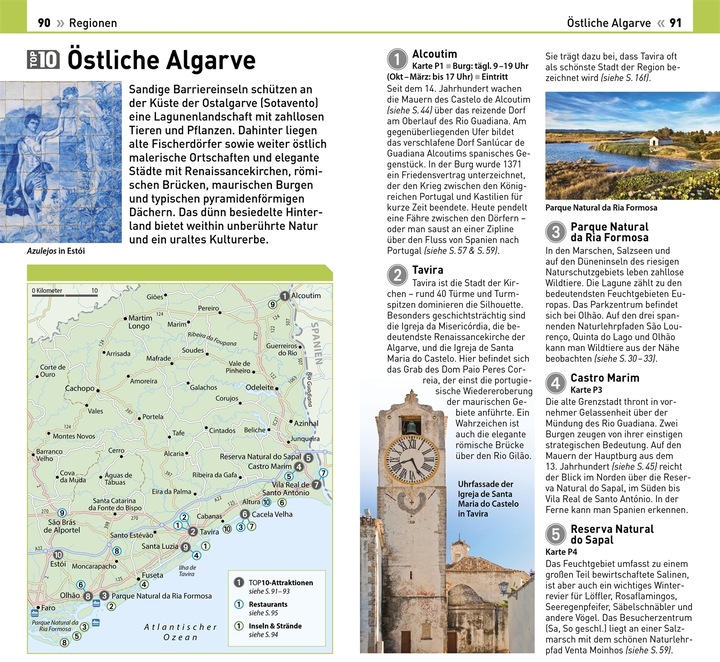 Produktbild TOP10 Reiseführer Algarve (Deutsch, DK Verlag Reise, 2023)
