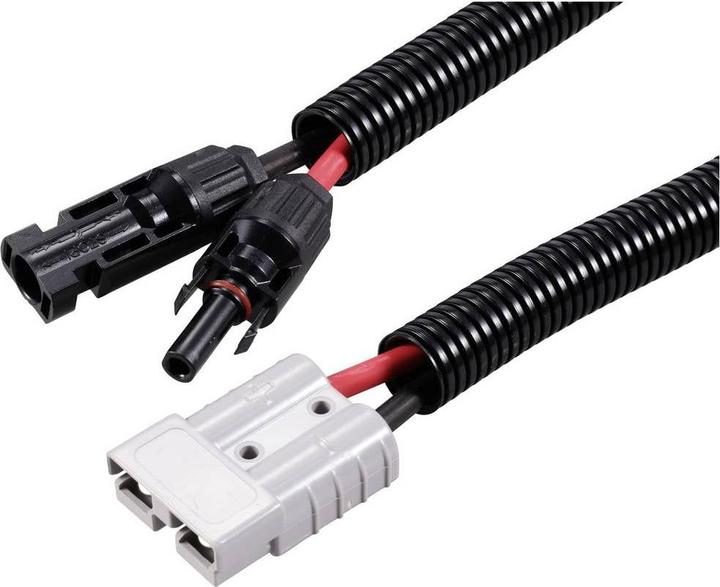 Image du produit Tru Components Starkstrom Steckverbinder zu Solar Stecker Typ B TC-12195636 Schwarz, Rot TRU C