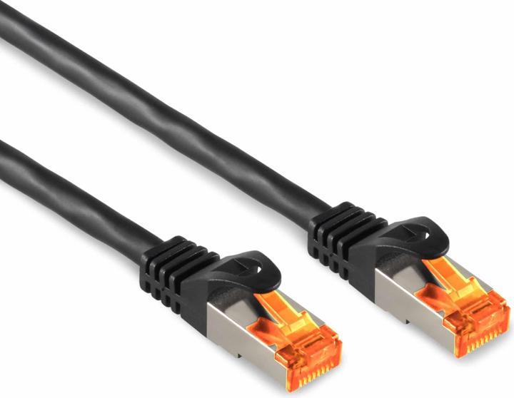 Produktbild S-Conn 08-26055 Netzwerkkabel 5 m Cat6a S/FTP (S-STP) Schwarz (S/FTP, CAT6a, 5 m)