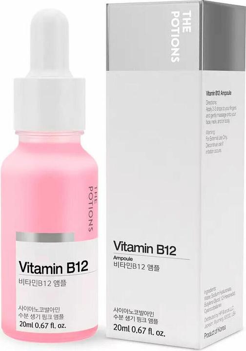 Image du produit The Potions THE POTIONS Vitamine B12 Ampoule antyoksydacyjne serum z witaminą B12 20ml (20 ml)