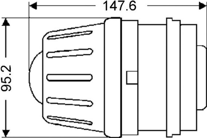Produktbild Hella Scheinwerfer Halogen DE 1BL 009 071-081