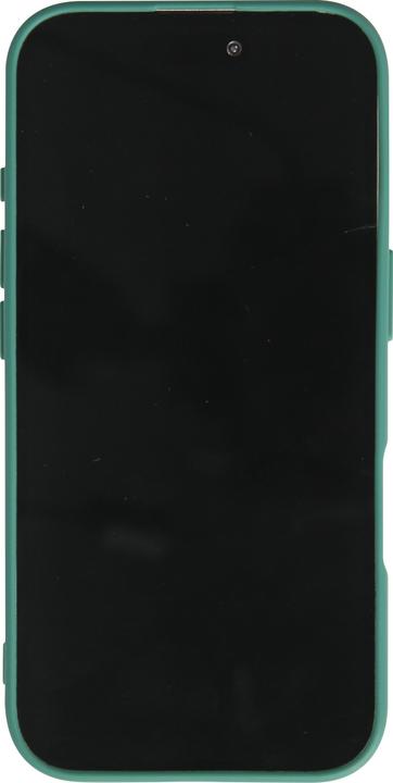 Actual product image PhoneLook Coque Silicone Mat Coeur doré Turquoise (Apple iPhone 16)