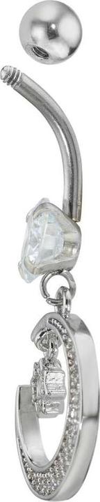 Immagine prodotto Bijouteria Piercing ventre (Zirconia, Acciaio chirurgico 316L)