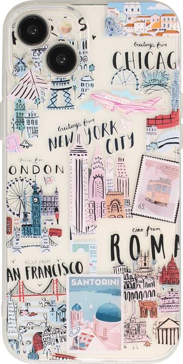 Image du produit PhoneLook Coque Gel silicone Cities of the world (Apple iPhone 15)