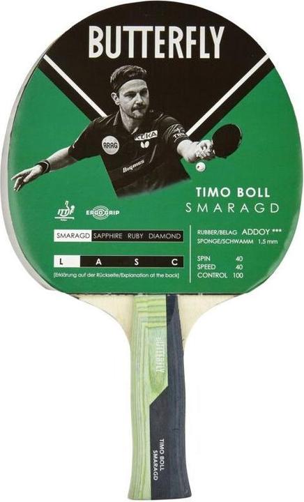 Image du produit Butterfly Raquette Boll Smaragd