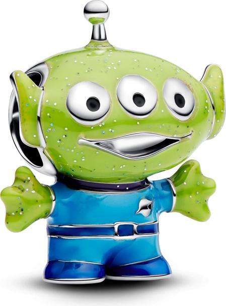 Actual product image Pandora Disney Pixar Toy Story Little Green Men Charm (925 sterling silver, Enamel)