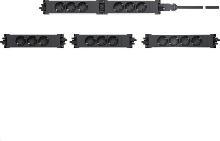 Actual product image Bachmann Multiple socket outlets (2 x, CEE 7/3)
