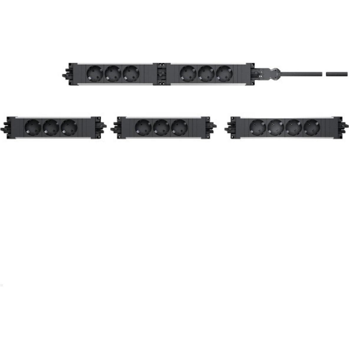 Thumbnail - Bachmann, Steckdosenleiste, Multiple socket outlets (2 x, CEE 7/3)