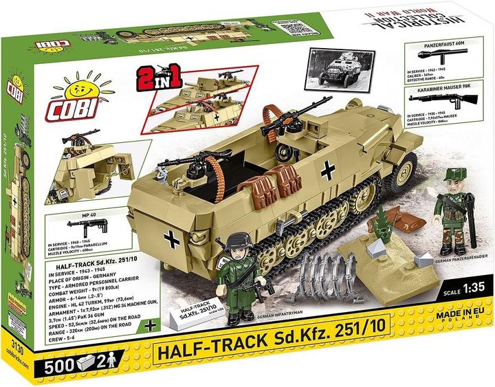 Produktbild Cobi H.C. WWII Half Track SD. KFZ 500T