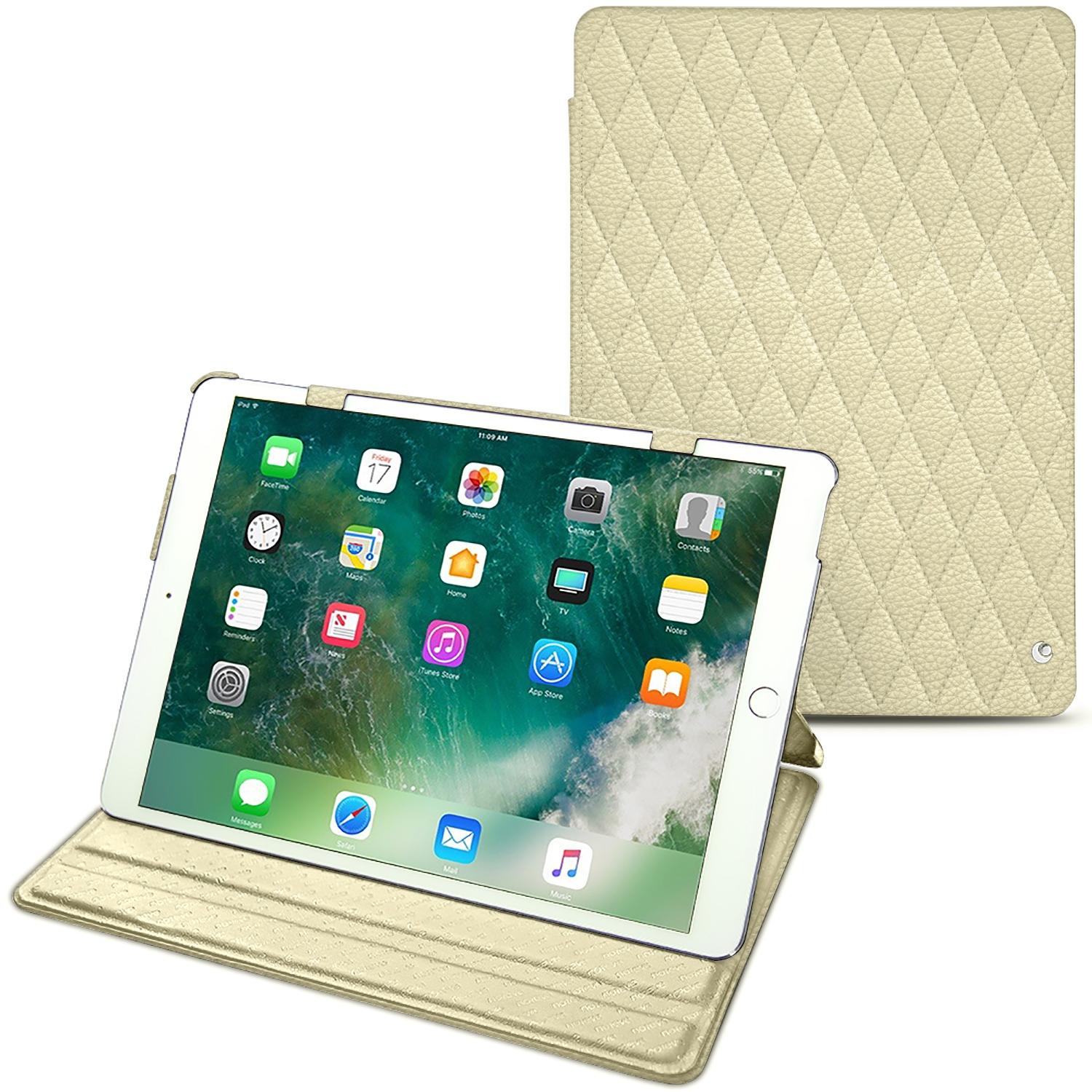 Noreve Lederschutzhülle horizontal (iPad Air 2019 (3. Gen)), Tablet Hülle, Beige