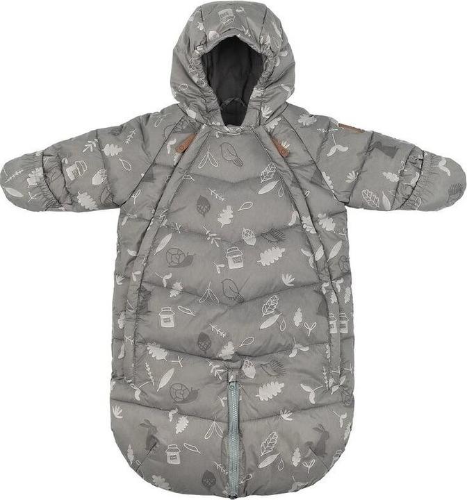 Leokid Chancelière Premium Overall, Forest Gray Blue - 3-9 mois