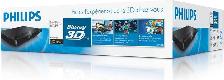 Image du produit Philips BDP2180 - Lecteur Blu-ray 3D