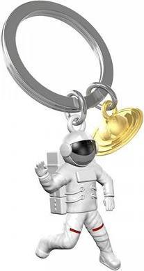 Actual product image Metalmorphose Astronaut keyring pendant
