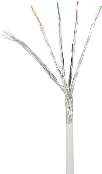 Immagine prodotto Renkforce CAT6A S/FTP Netzwerkverlängerung (Kabel + Kupplung) 15 m (S/FTP, CAT6a, 15 m)