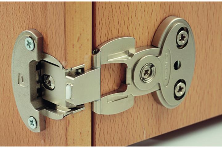 Productafbeelding Prämeta Binnenpotscharnieren met één as (Aansluitende fitting, Hoekverbinding, 1 Pcs.)