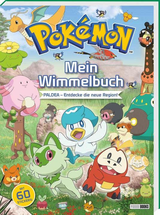 Produktbild Panini Pokémon: Mein Wimmelbuch: Paldea - Entdecke die neue Region!
