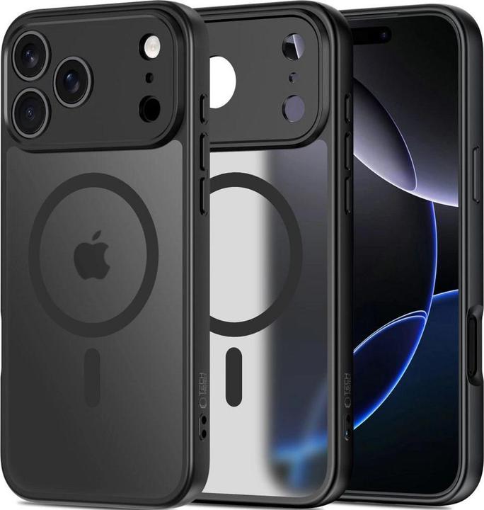 Produktbild Tech-Protect BasicMag MagSafe Case for iPhone 17 Pro - Matte Black (Apple iPhone 17 Pro)