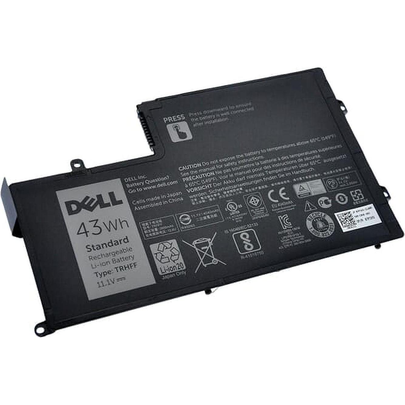Dell Battery 43WH 3Cell (3 Zellen, 4400 mAh), Notebook Akku, Schwarz