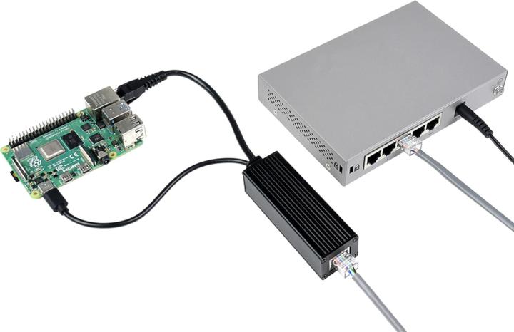 Immagine prodotto WaveShare Splitter POE USB-C 5V/5A 25W IEEE 802.3af