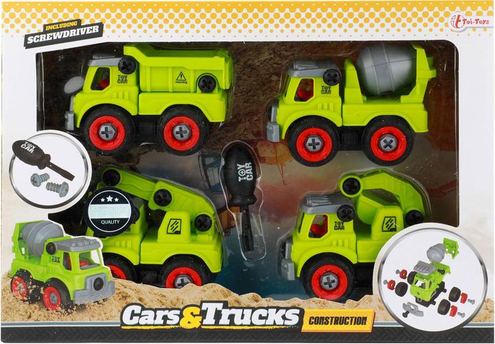 Image du produit Toi-Toys Cars & Camions Véhicules de chantier avec tournevis