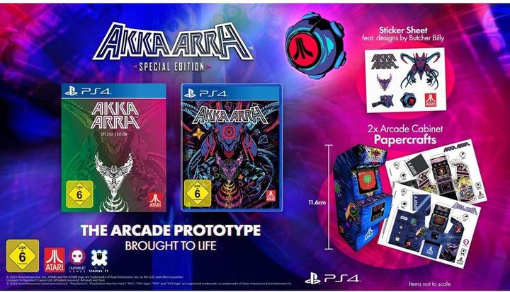 Actual product image Atari Akka Arrh PS-4 Collectors Edition (PS4, DE)