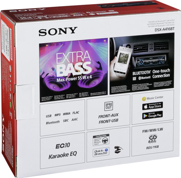 Immagine prodotto Sony DSX-A416BT (Apple Carplay)