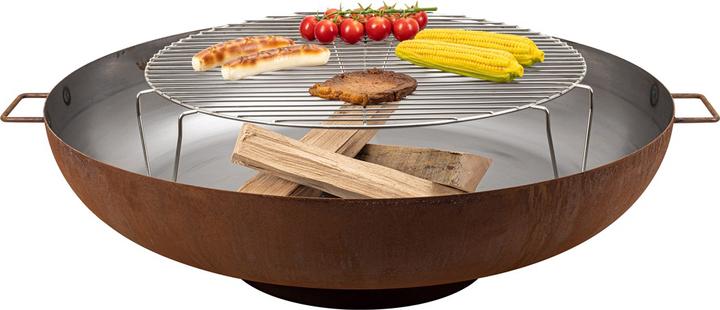 Actual product image Nouvel Fire bowl Elegante Ø 85 cm, rust (85 cm)