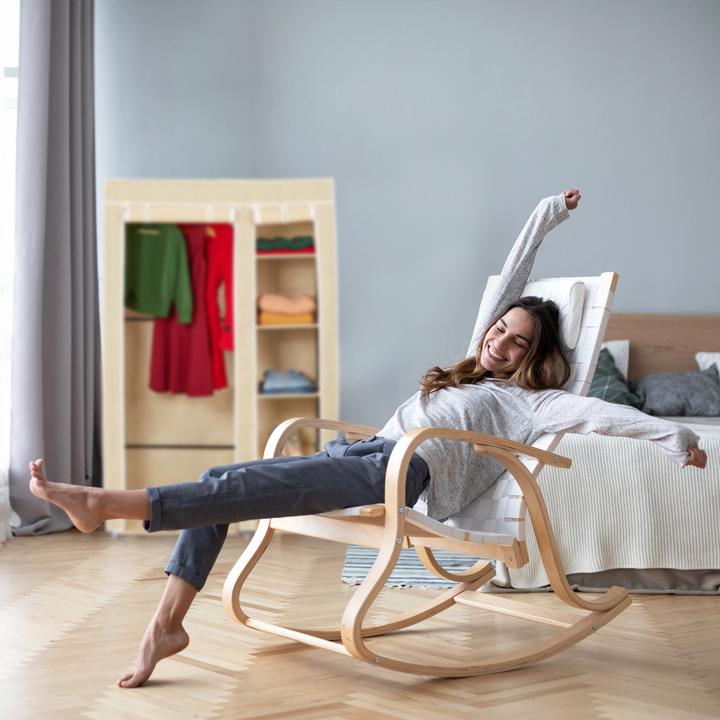 Immagine prodotto Relaxdays armadio pieghevole (107 x 42,5 x 174 cm)