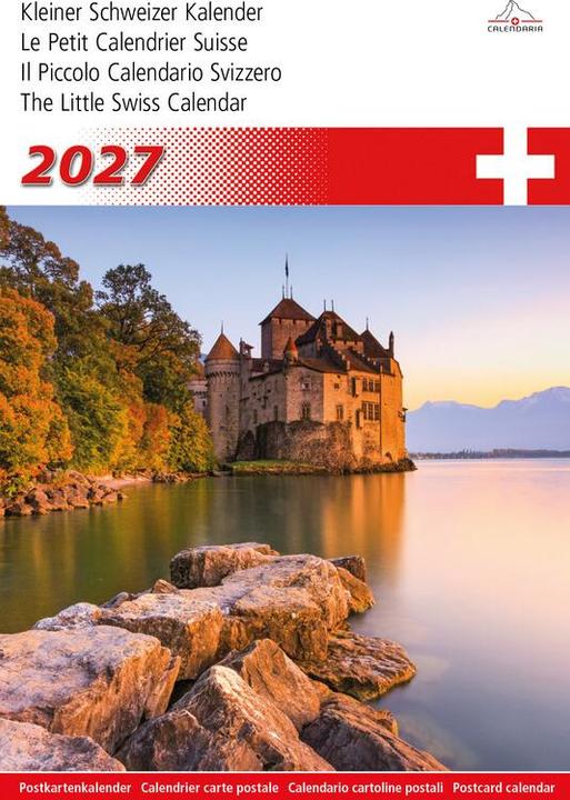 Kleiner Schweizer Kalender 2027 (14.8 x 22 cm)
