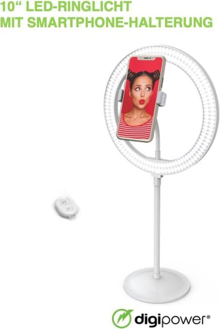 Actual product image DigiPower 10" LED ring light kit (Ring light)