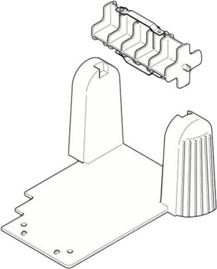 Actual product image TSC External roll mount assembly with 7,60cm (3") core label roller