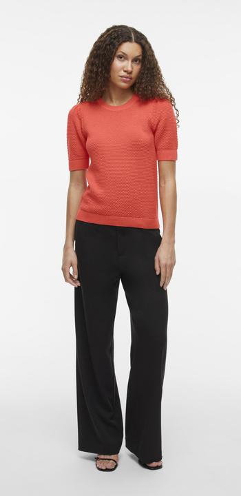 Image du produit Vila Haut en tricot à manches courtes (XS)