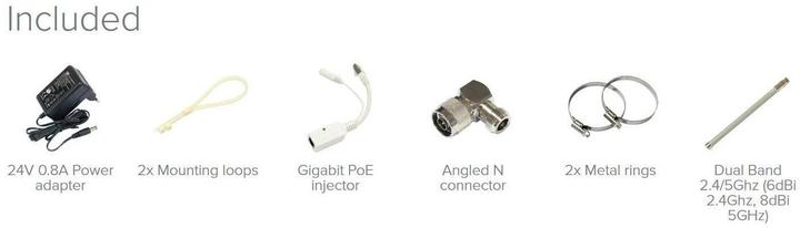 Produktbild MikroTik RBMETALG-52SHPACN: Access Point (433 Mbit/s)