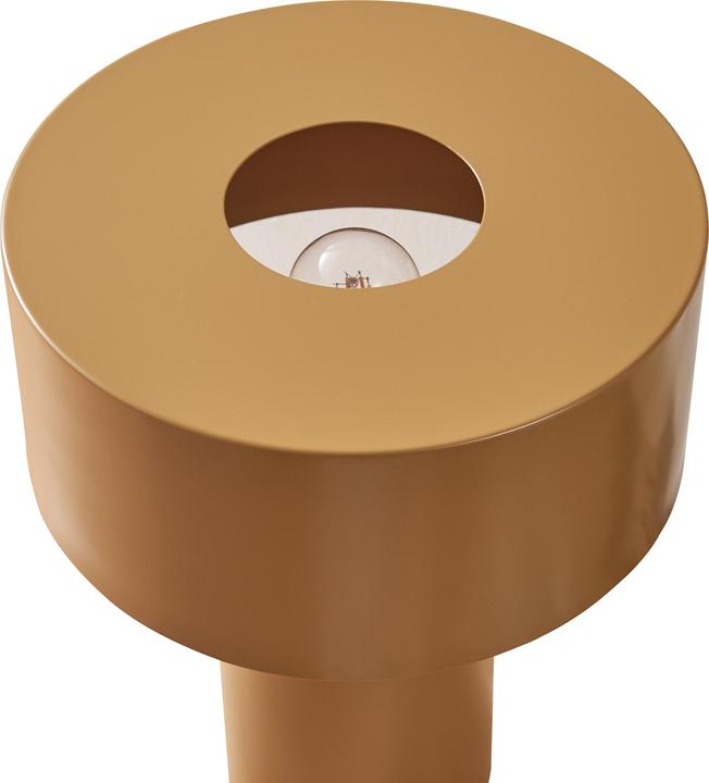 Image du produit Lux.Pro Tischleuchte Kömn Metall 37x30x30 cm Braun (E27)