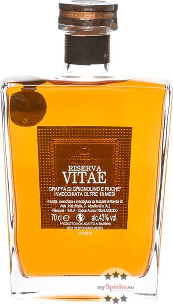 Produktbild Mazzetti d'Altavilla Riserva Vitae in Holzkiste 0,7l 43% (1 x 70 cl)