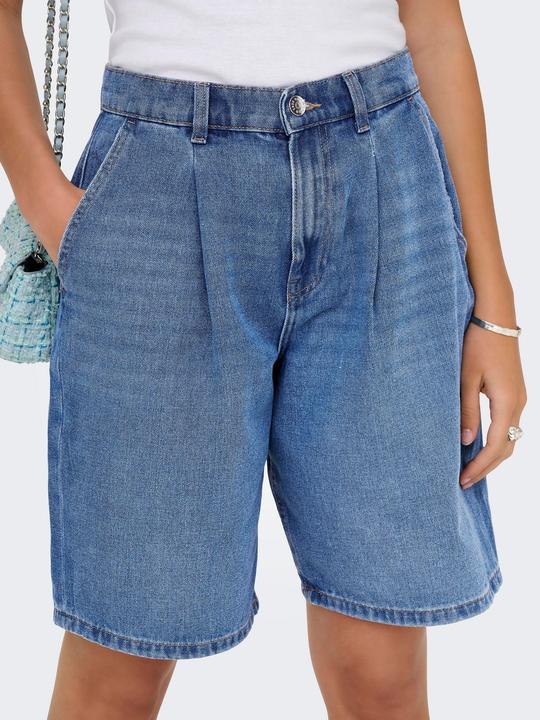 Produktbild Only ONLIVY Weiter Beinschnitt Jeans-Shorts Jeans-Shorts (L)