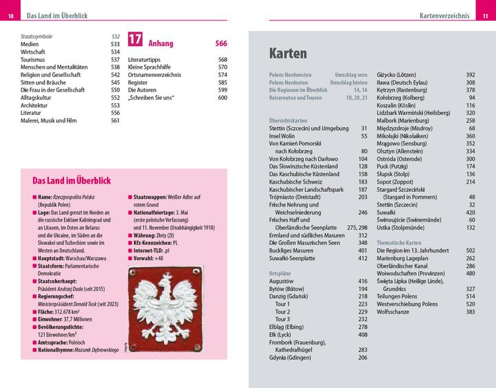 Actual product image Reiseführer Polen - Ostseeküste und Masuren (German, Mirko Kaupat, 2024)