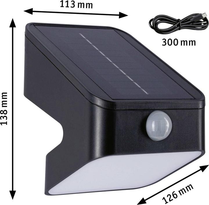 Actual product image Paulmann Lesly (720 lm, IP65)