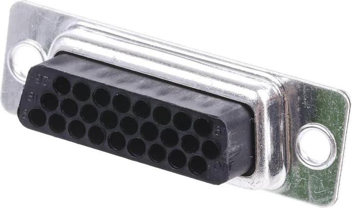 Produktbild Rs Pro Sub-D Steckverbinder Buchse, 26-polig / Raster 2.29mm, Kabelmontage Crimp