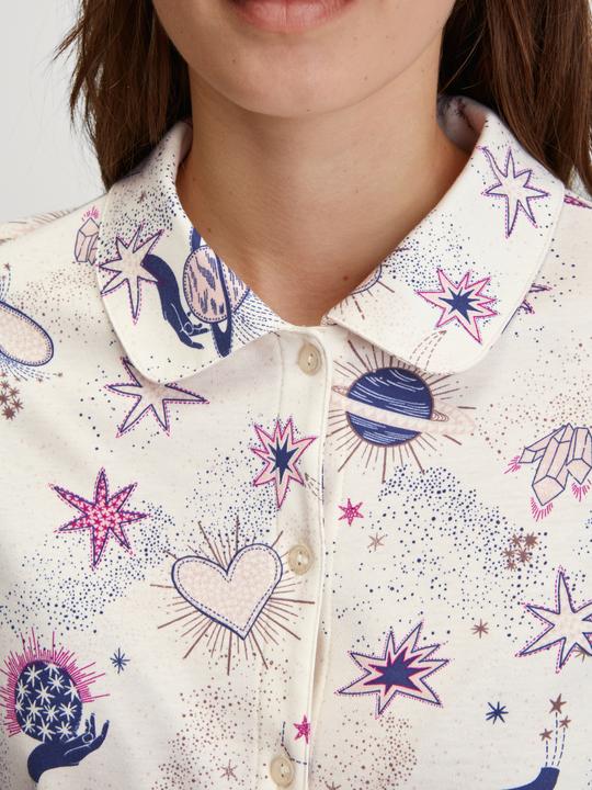 Immagine prodotto Calida Favourites Langarm-Shirt mit Knöpfen (40)