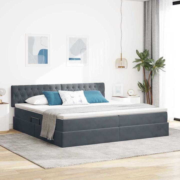 Image du produit vidaXL Modernes Bett (200 x 200 cm)