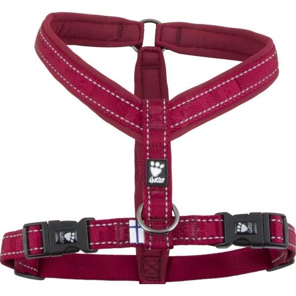Hurtta Casual Y-sele, lingon 45 cm, Halsband + Leine
