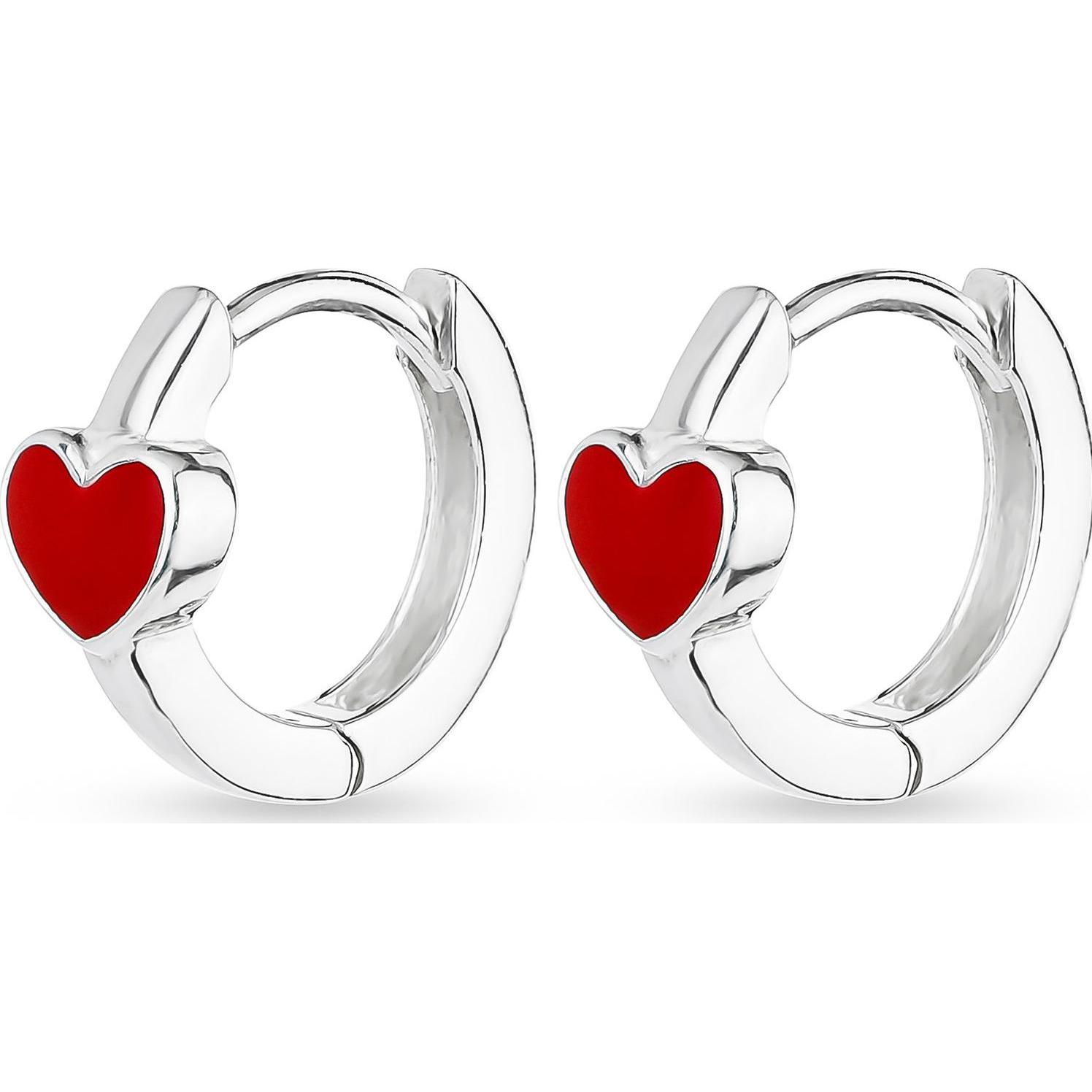 Favs, Ohrringe, Creolen, (925er Silber)