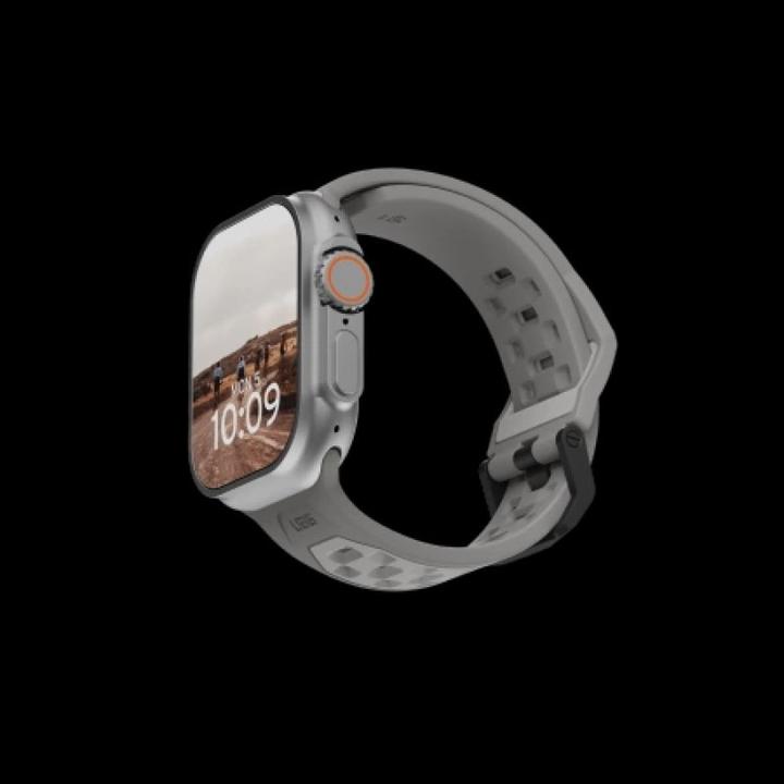 Actual product image UAG Civilian Strap- Apple Watch Ultra/42/44/45mm- titanium- (Silicone, Stainless steel)