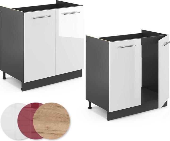 Produktbild Vicco Küchenschränke Fame-Line (80 x 60 x 81.5 cm)